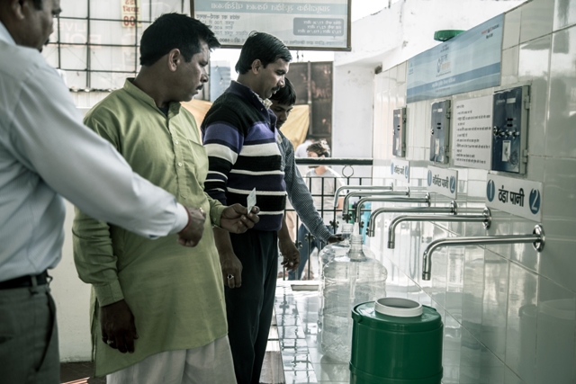 Users have to pay just 35 paise per litre of pure drinking water and just Rs 2 per litre for chilled water_Maruti Suzuki inaugurates Water ATM at Bas Hariya village, Manesar