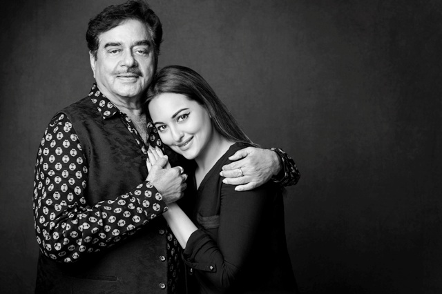 Shatrughan Sinha with Sonakshi Sinha