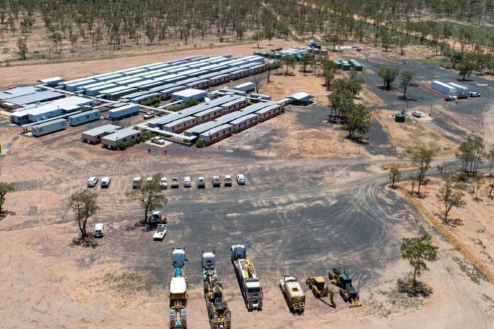 Adani coal mine site in Australia