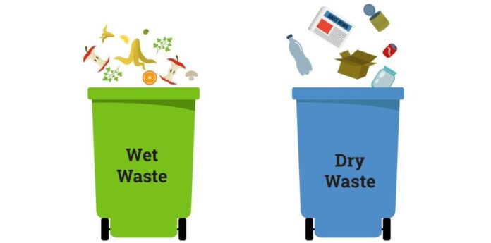 dry and wet waste