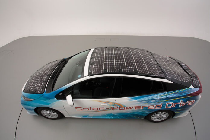 Toyota introduces solar in EVs