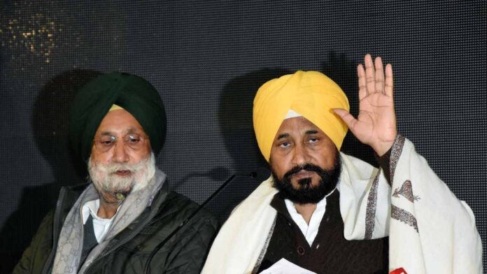 CM Charanjit Singh Channi and DCM Sukhjinder Singh Randhawa
