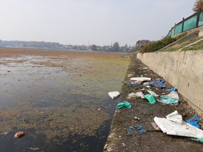 Dal Lake Waste