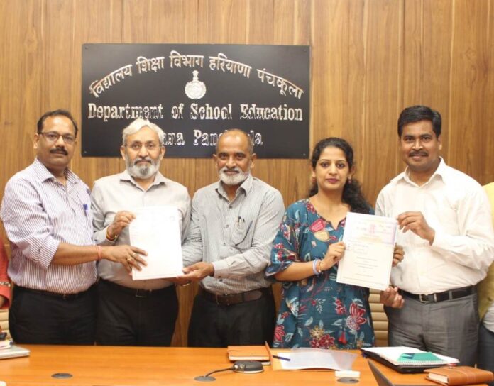 MoU signed with Government of Haryana to introduce life skills education in government schools