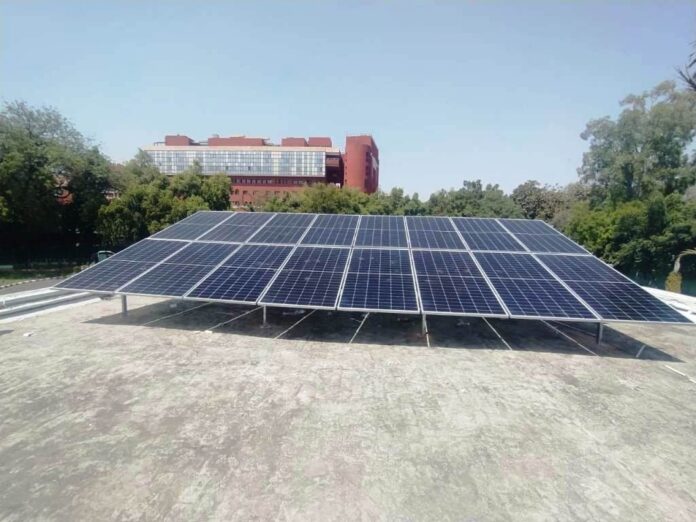 Going green: AIIMS Delhi begins its sustainable energy journey with solar rooftop through CSR support