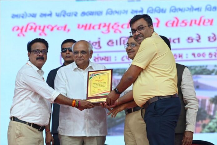 Cadila Pharmaceuticals felicitated by Gujarat Chief Minister Bhupendrabhai Patel for its CSR efforts