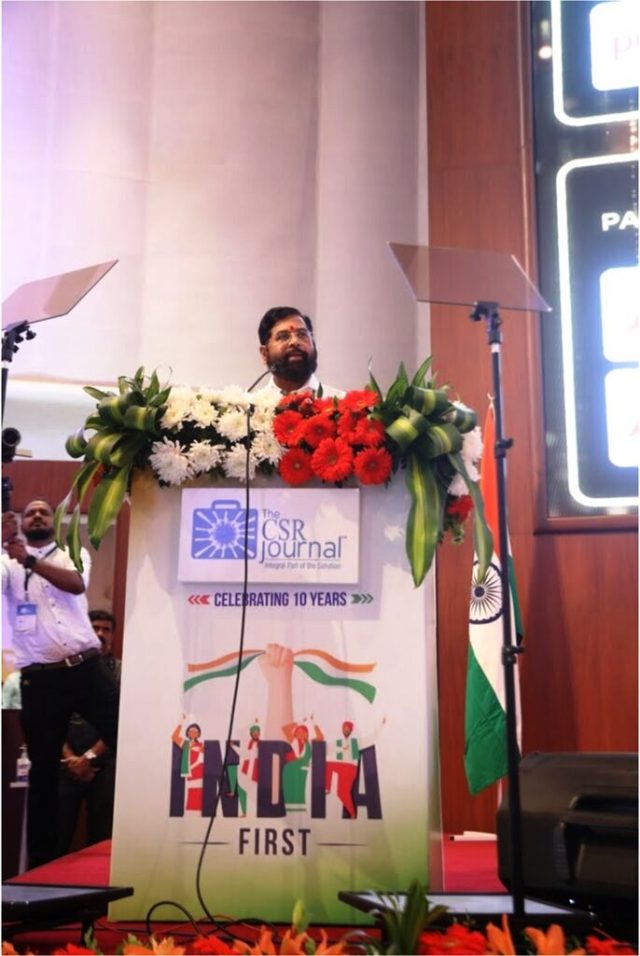 Mumbai to be pothole-free soon: Chief Minister Eknath Shinde at The CSR Journal Excellence Awards 2023