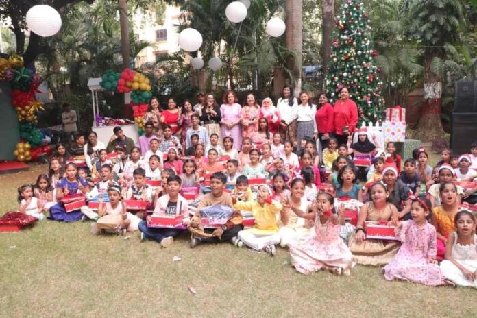 SBI Ladies' club Mumbai hosts Christmas Carnival for 100 underprivileged children