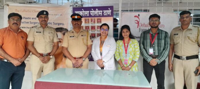 CSR initiative to provide free fungal infection check-up at Vakola Police Station, Mumbai