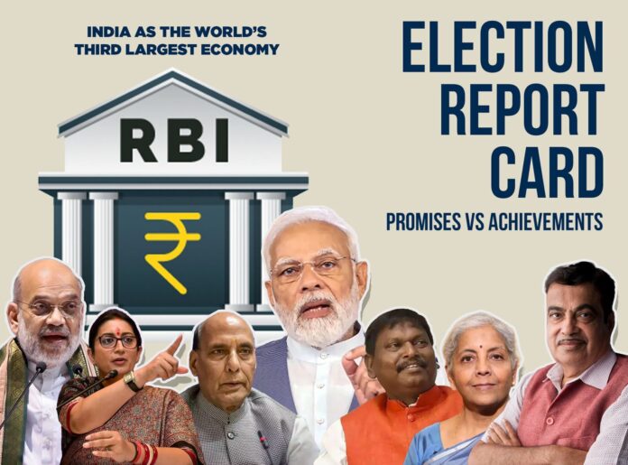 India as the World’s third largest economy - Election Report Card