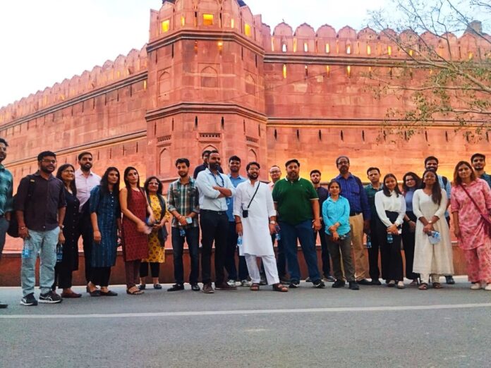 CSR: Monument Mitra Dalmia Bharat Celebrates World Heritage Day at Red Fort