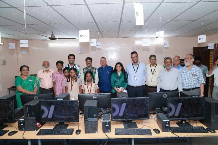 CSR initiative empowers underprivileged students with Computer Lab in Chennai