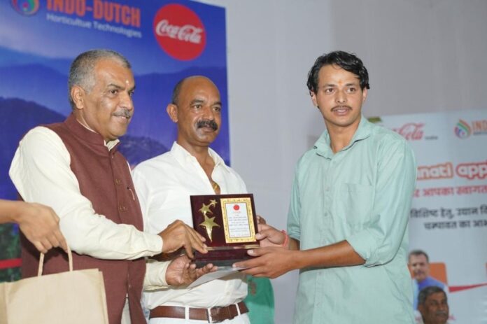Success of CSR Project Unnati Apple celebrated in Uttarakhand, farmers honoured