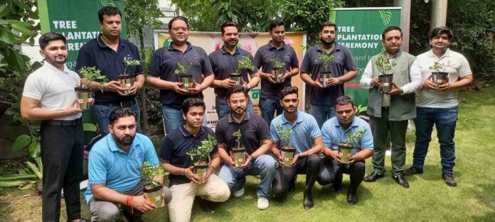 Tree plantation drive hosted in Haryana's Kundli industrial area under CSR initiative