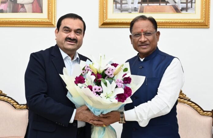 छत्तीसगढ़ में अडानी ग्रुप करेगा ₹60,000 करोड़ का निवेश