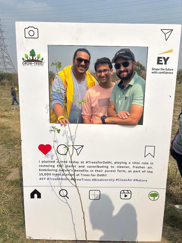 CSR News: Launch of mega tree plantation drive to combat air pollution in Delhi CSR News: Launch of mega tree plantation drive to combat air pollution in Delhi
